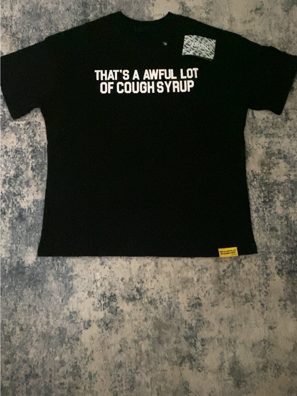 Trapstar x ALOCS "That’s A Awful Lot Of Cough Syrup" Tee NWT 🧪🔥
